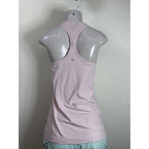 (A1) LuluLemon Pale Pink Racer Back Athletic Women's Top S/M Tank.